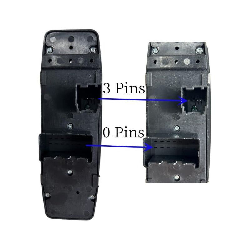 Botonera Alzavidrios Ram 1500 - 2500 - 3500 (2013/18) 3 Pin