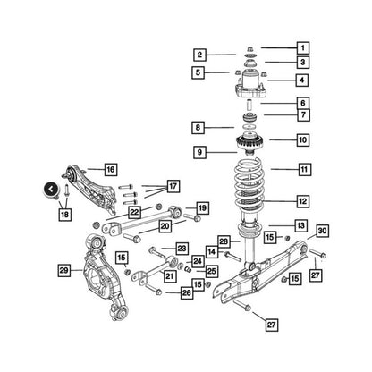 Amortiguadores Traseros Dodge Journey 2.4 2011/20 3 Corridas