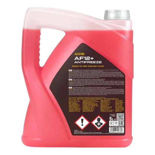 Refrigerante Original Mannol Af12+ 5l Rosa Chicle