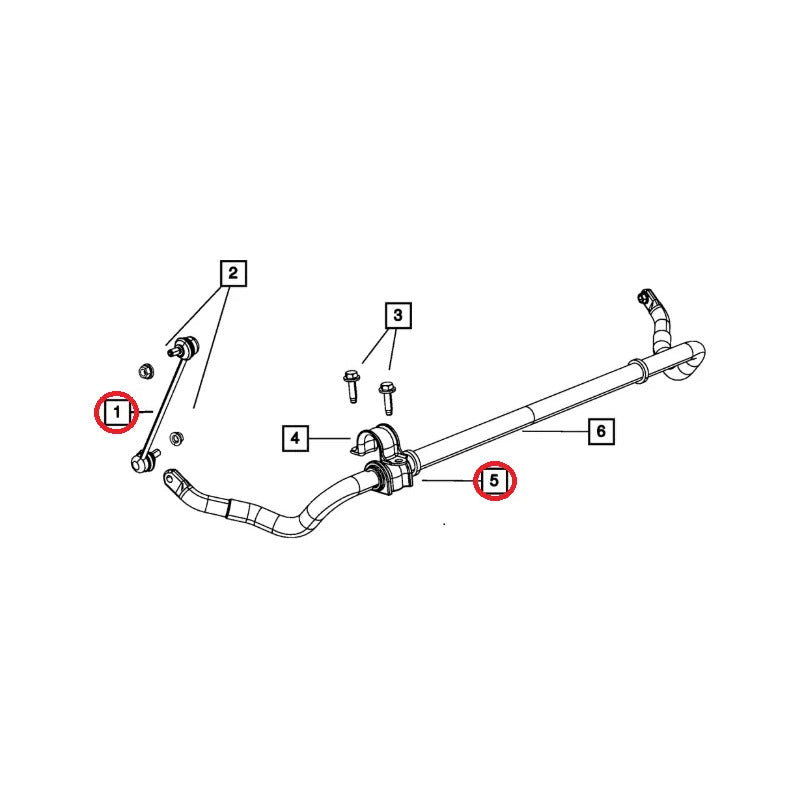 Kit Tren Delantera Jeep Compass - Patriot 2.0 2.4 2007/2017