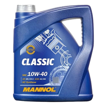 Aceite Para Motor Mannol Semi-sintético 10w-40 Para Auto/camioneta De 1 Unidad X 4l