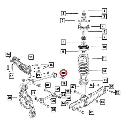 Par De Brazos De Control Trasero Dodge Journey 2.4 2011/2020