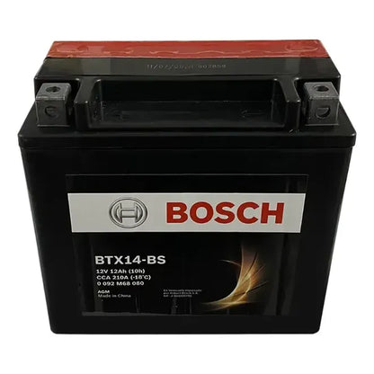 Batería Auxiliar Agm 12ah Btx14-bs Cca210 Izquierdo
