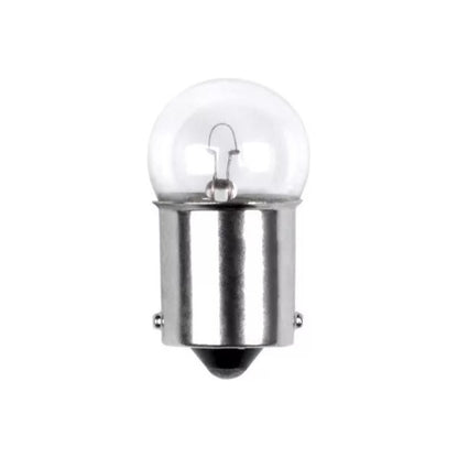 Par De Ampolletas 24v, 10w, 1 Contacto (globo Chico)