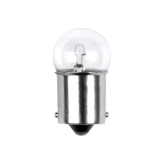 Par De Ampolletas 24v, 10w, 1 Contacto (globo Chico)