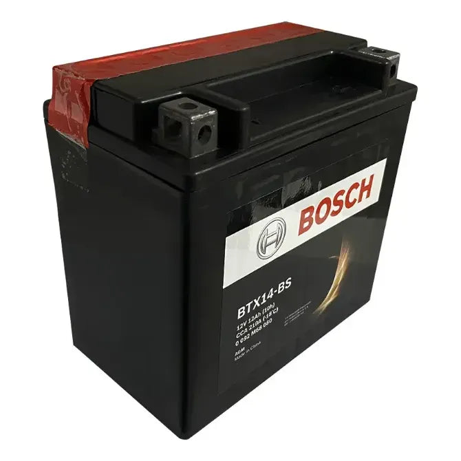 Batería Auxiliar Agm 12ah Btx14-bs Cca210 Izquierdo