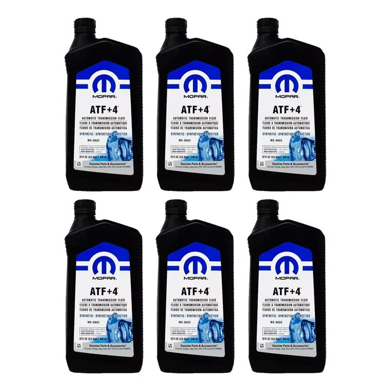 Atf+4 Mopar Aceite Transmisión Caja 6 Unidades (6 X 1lt)