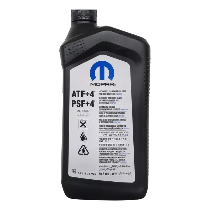 Mopar Aceite Transmision Automatica Sintetico Atf+4