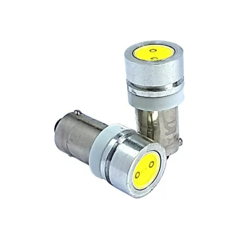 Par De Ampolletas Led 24v. T4w - 1 Chip (ba9s)