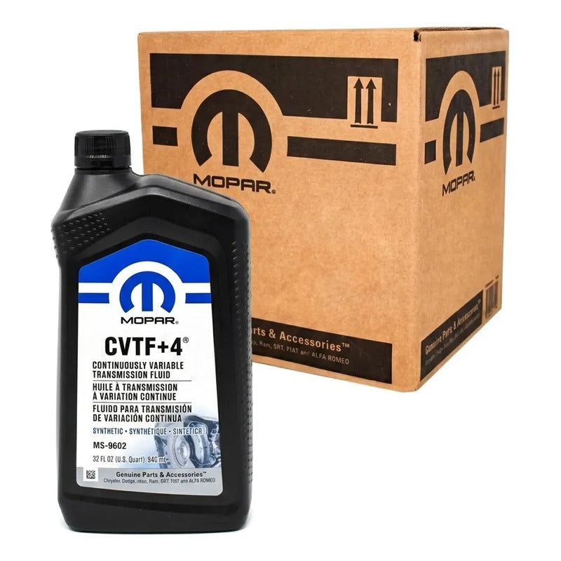 Cvtf+4 Mopar Aceite Transmisión Caja 6 Unidades (6 X 1lt)