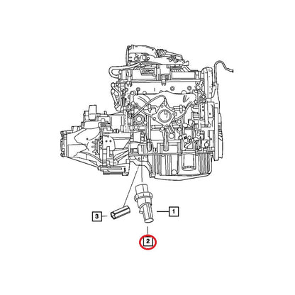 Sensor Presión Aceite Chrysler Sebring 2.4 2007/2010